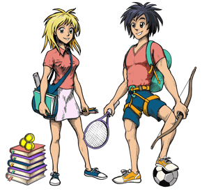 Lingue e sport corsi estivi scuole medie 2026 personaggi