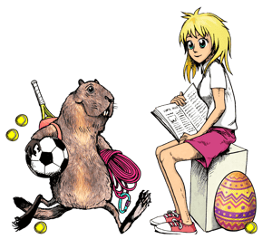 Lingue e sport corsi estivi scuole pasqua 2026 personaggi